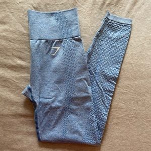 GYMSHARK Vital Seamless Leggings - Blue